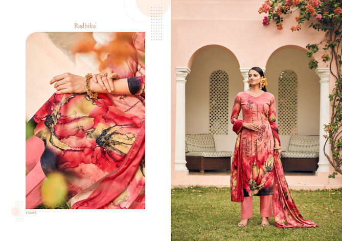 Radhika Azara Mussaret Vol 20 Wholesale Printed Cotton Dress Material